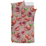 Grapefruit Pattern Background Bedding Set