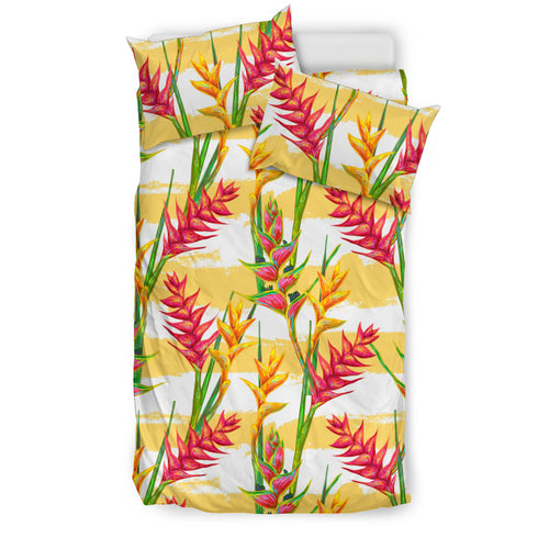 Heliconia Pattern Bedding Set