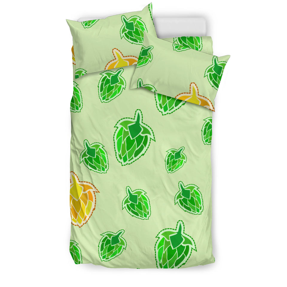 Hop Graphic Decorative Pattern Bedding Set