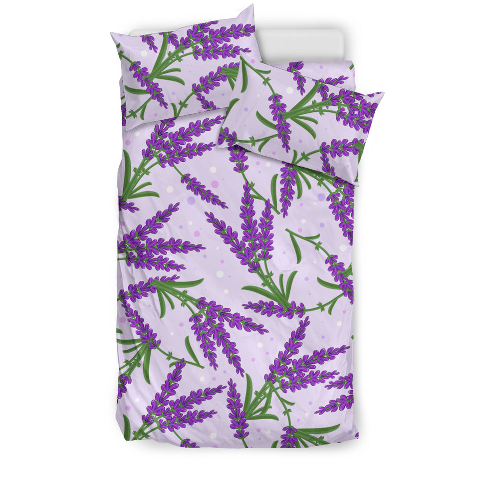 Lavender Pattern Bedding Set