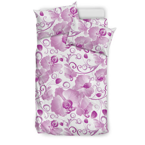 Orchid Pattern Bedding Set