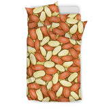 Peanut Pattern Background Bedding Set