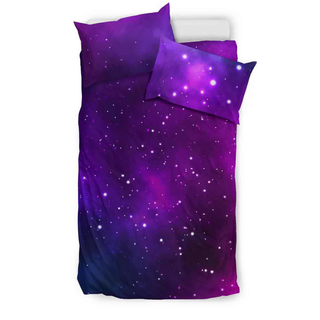 Pink Space Galaxy Pattern4 Bedding Set