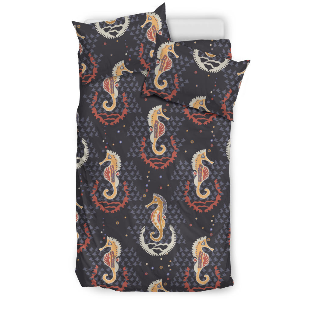 Seahorse Pattern Bedding Set