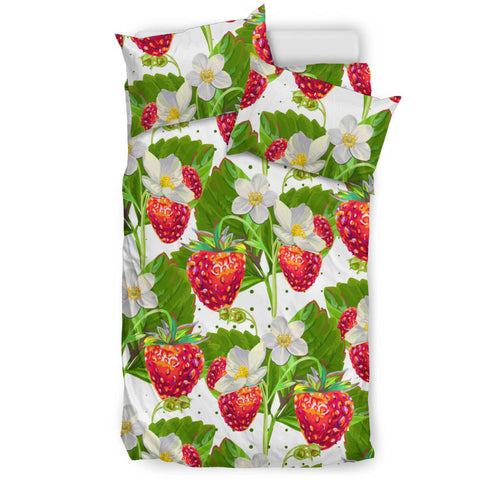 Strawberry Pattern Bedding Set