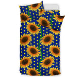 Sunflower Pokka Dot Pattern Bedding Set