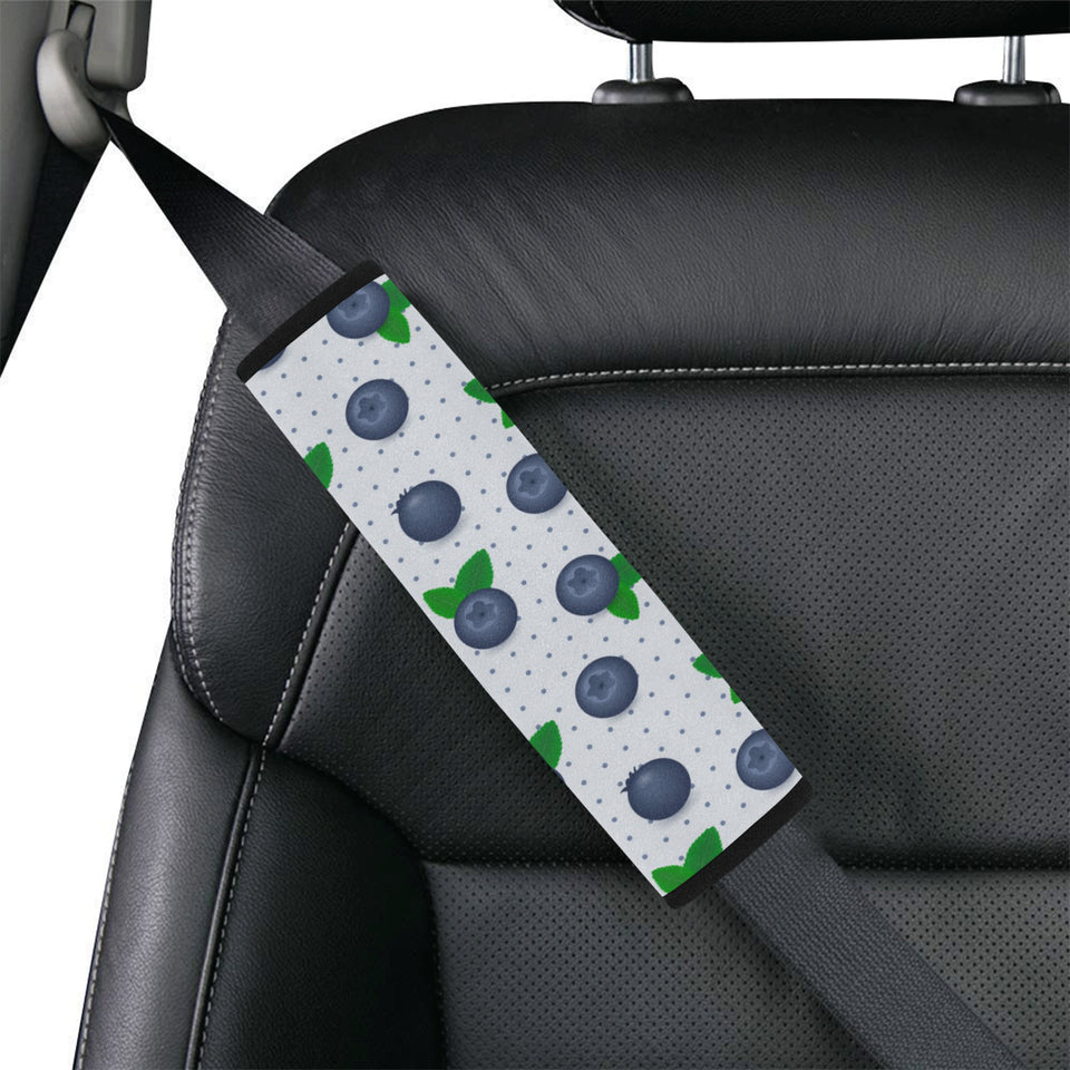 Blueberry Pokka Dot Pattern Car Seat Belt Cover