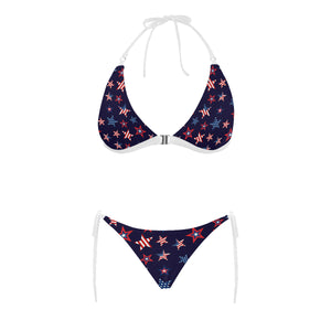 USA Star Pattern Theme Sexy Bikinis Two-Pieces Swimsuits
