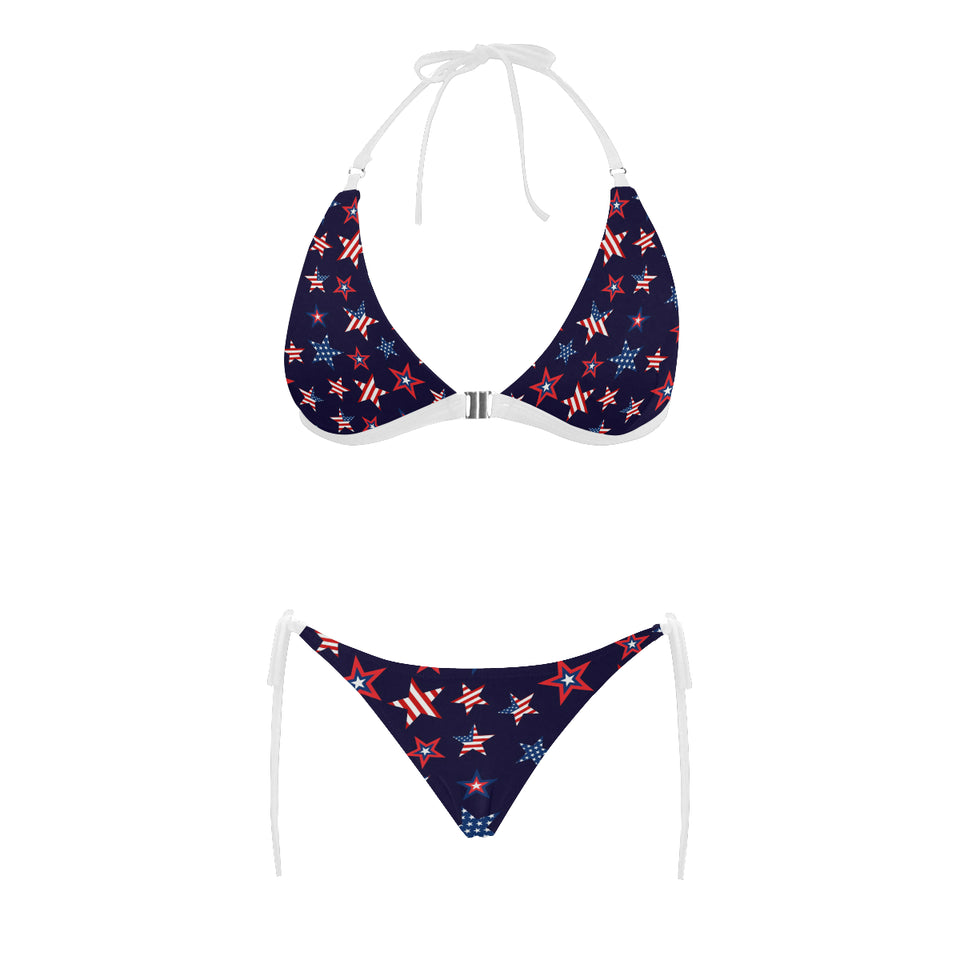 USA Star Pattern Theme Sexy Bikinis Two-Pieces Swimsuits