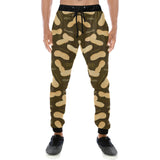 Peanut Pattern Green Background Unisex Casual Sweatpants