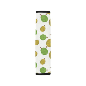 Durian Background Pattern Car Seat Belt Cover