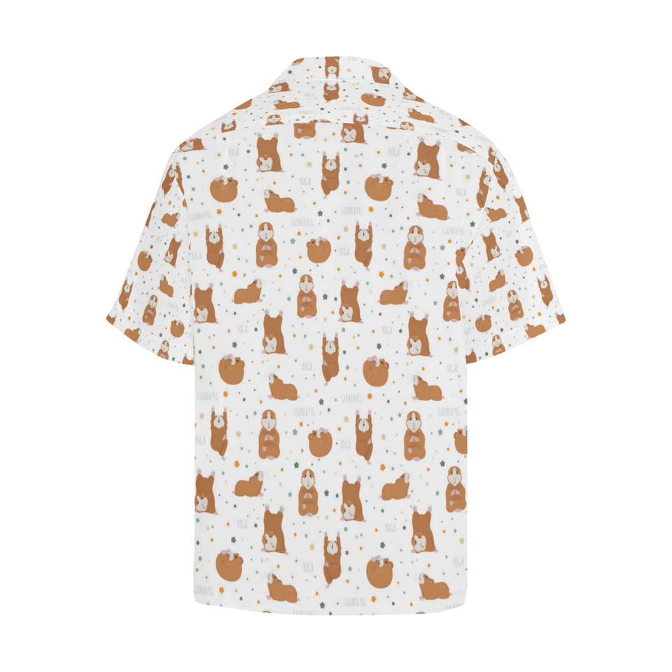 Guinea Pig Pattern Print Design 01 Men's All Over Print Hawaiian Shirt (Model T58)