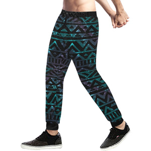 Space Tribal Galaxy Pattern Unisex Casual Sweatpants