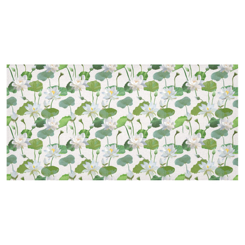 Lotus Waterlily Pattern Tablecloth