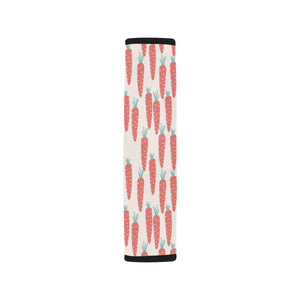 Carrot Pattern Print Design 01 Car Seat Belt Cover