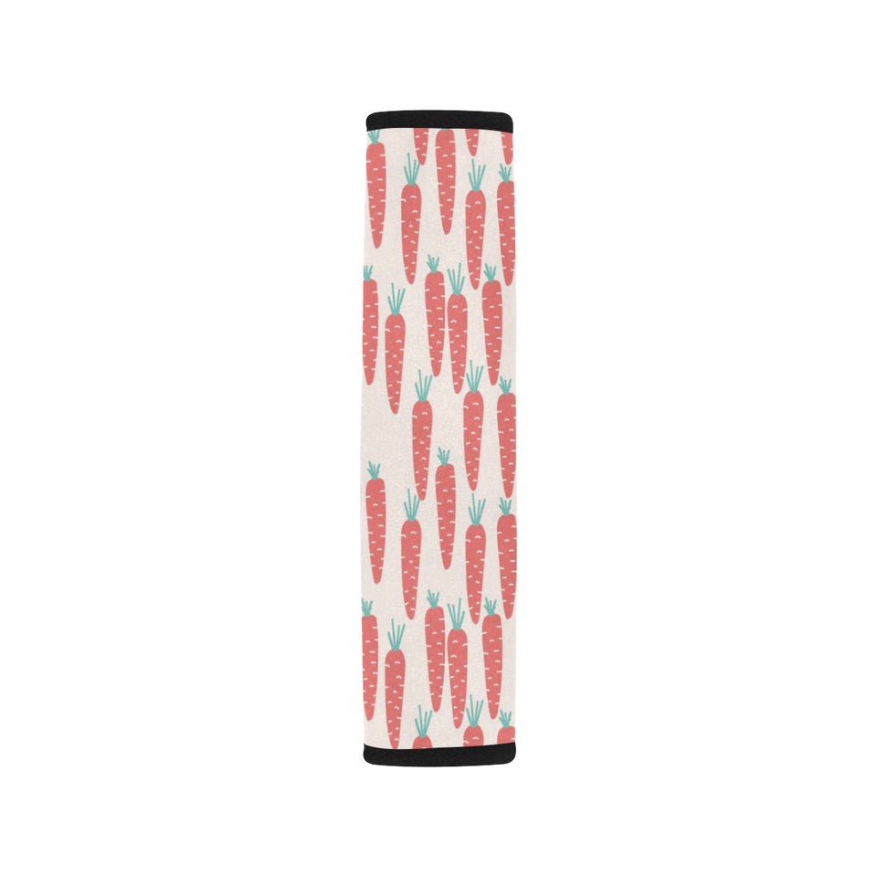 Carrot Pattern Print Design 01 Car Seat Belt Cover