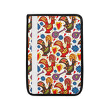 Colorful Rooster Chicken Guitar Pattern Car Seat Belt Cover