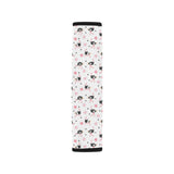 Ostrich Pattern Print Design 03 Car Seat Belt Cover