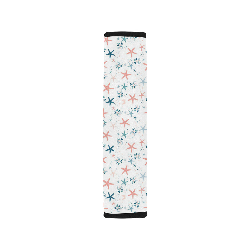 Starfish Pattern Background Car Seat Belt Cover