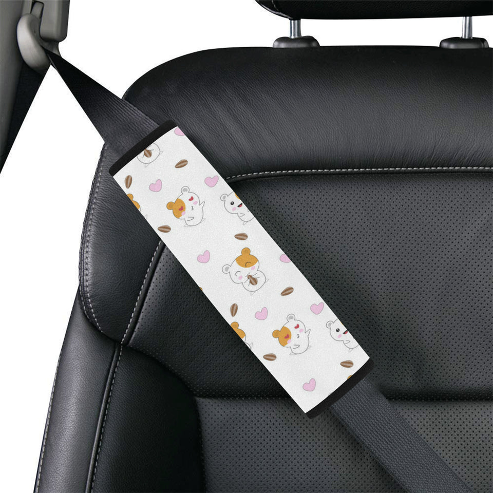 Hamster Seed Heart Pattern Car Seat Belt Cover