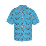 Pigeon Pattern Print Design 05 Men's All Over Print Hawaiian Shirt (Model T58)