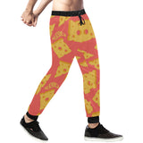 Sliced Cheese Pattern Unisex Casual Sweatpants