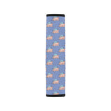 Pig Pattern Print Design 03 Car Seat Belt Cover