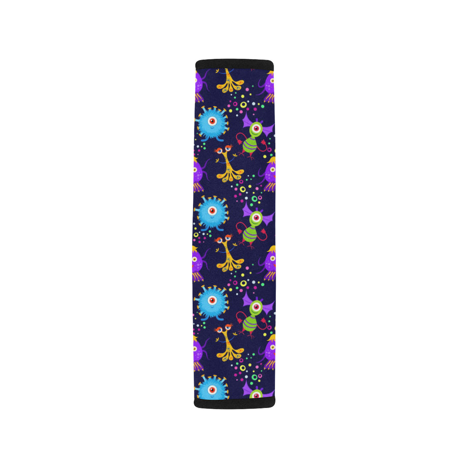 Alien Pattern Print Design 01 Car Seat Belt Cover