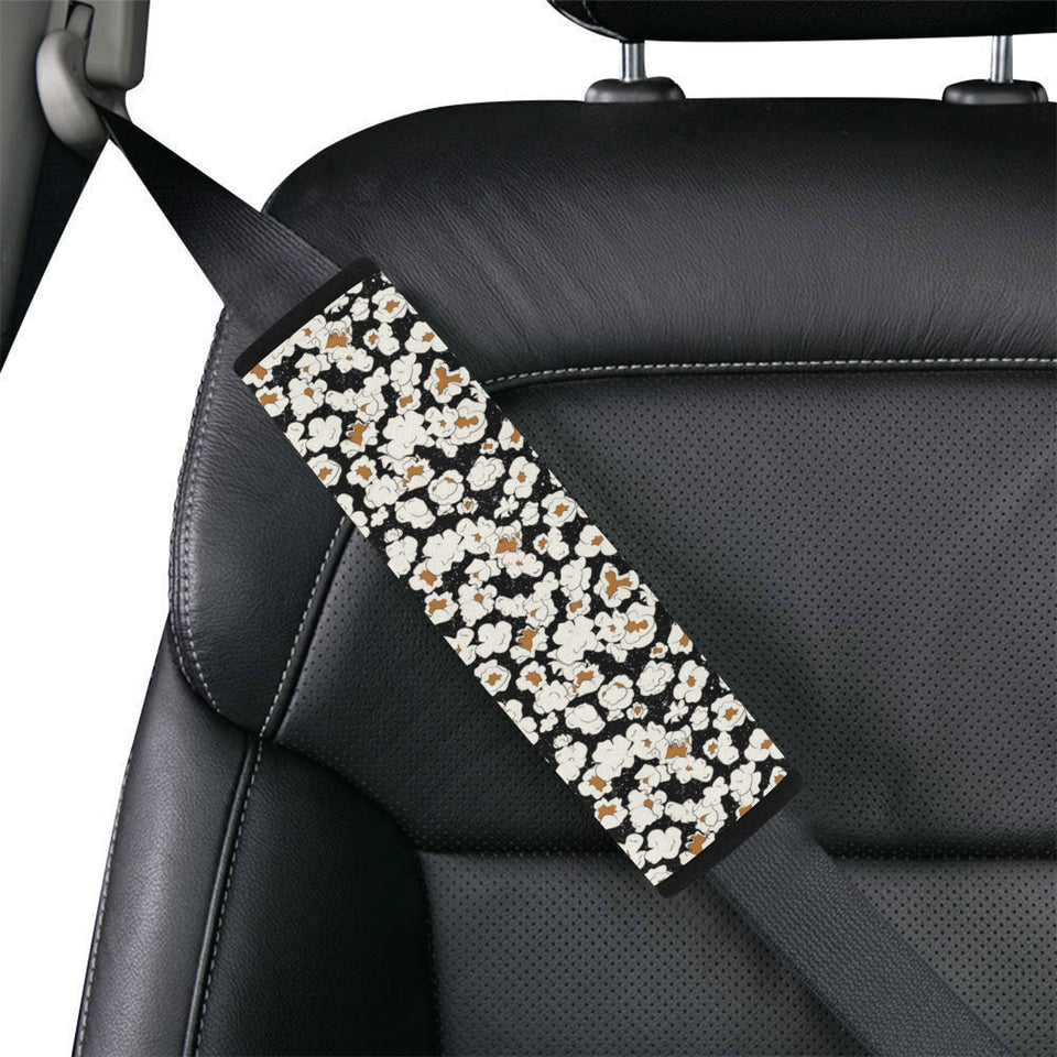 Popcorn Pattern Print Design 02 Car Seat Belt Cover