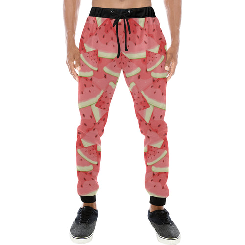 Watermelon Pattern Background Unisex Casual Sweatpants