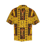 Egypt Hieroglyphics Pattern Print Design 01 Men's All Over Print Hawaiian Shirt (Model T58)