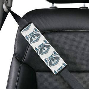 Raccoon Head Pattern Car Seat Belt Cover