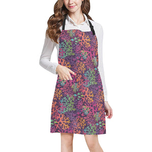 Coral Reef Pattern Print Design 03 Adjustable Apron