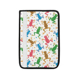 Colorful Frog Pattern Car Seat Belt Cover