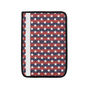 USA Star Pattern Background Car Seat Belt Cover