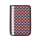 USA Star Pattern Background Car Seat Belt Cover