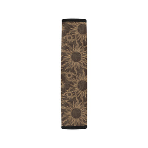 Sun Pattern Theme Car Seat Belt Cover