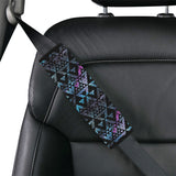 Space Galaxy Tribal Pattern Car Seat Belt Cover