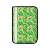 Broccoli Pattern Pink background Car Seat Belt Cover