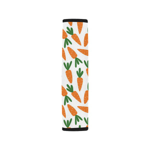 Carrot Pattern Print Design 05 Car Seat Belt Cover