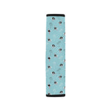 Ostrich Pattern Print Design 05 Car Seat Belt Cover