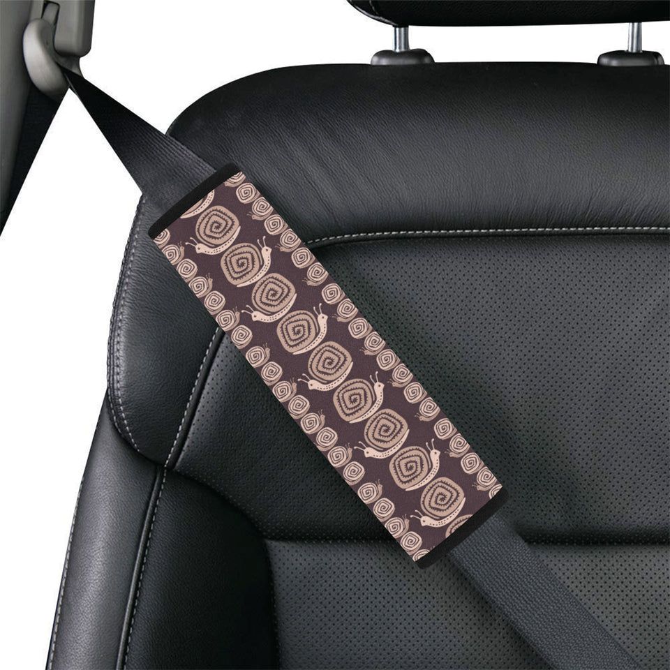 Snail Pattern Print Design 03 Car Seat Belt Cover