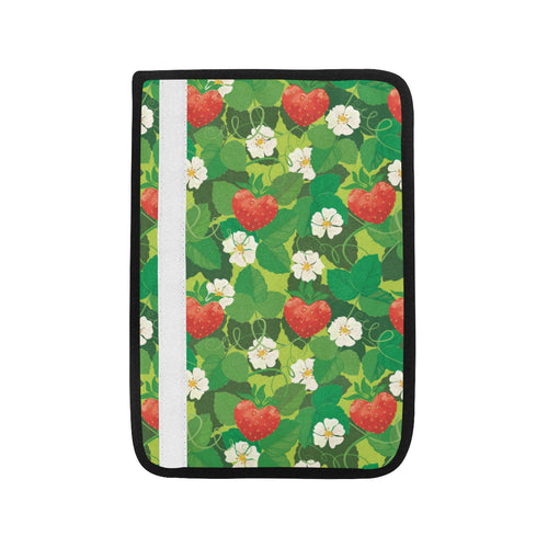 Strawberry Leaves Pattern Car Seat Belt Cover