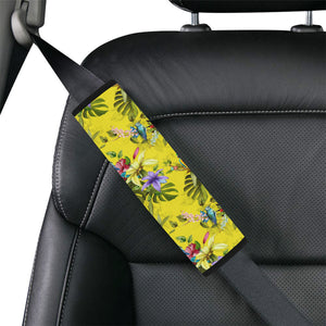 Colorful Parrot Pattern Car Seat Belt Cover