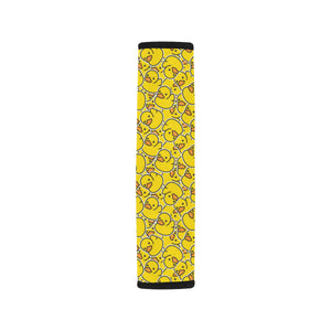 Duck Toy Pattern Print Design 04 Car Seat Belt Cover