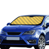 Darts Pattern Print Design 04 Car Sun Shade