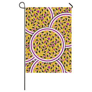 Passion Fruit Seed Pattern House Flag Garden Flag