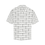 Brick Printed Pattern Print Design 02 Men's All Over Print Hawaiian Shirt (Model T58)