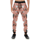 Rhino Tribal Pattern Unisex Casual Sweatpants