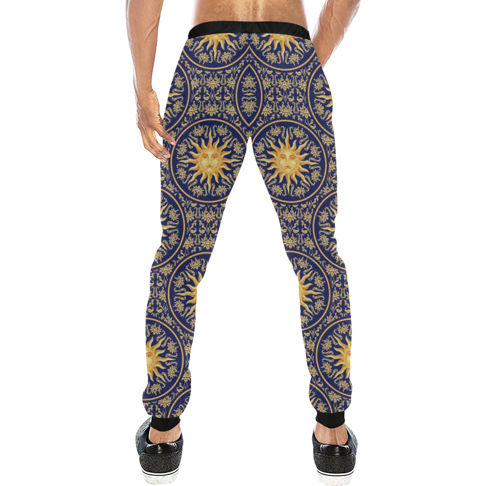 Sun Pattern Unisex Casual Sweatpants